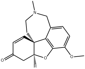 氢溴酸加兰他敏 结构式