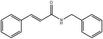 N-肉桂酰苄胺 结构式