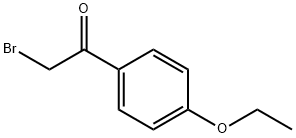 2-溴-1-(4-乙氧苯基)乙酮 结构式