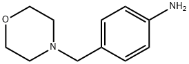 4-吗啉甲基苯胺 结构式