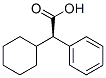 (R)-Cyclohexylphenylacetic acid 结构式