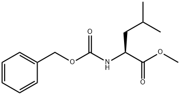 CBZ-亮氨酸甲酯 结构式