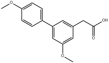 4',5-Dimethoxy-3-biphenylacetic acid 结构式