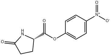 p-nitrophenyl 5-oxo-L-prolinate 结构式