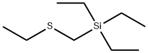 Ethyl(triethylsilylmethyl) sulfide 结构式