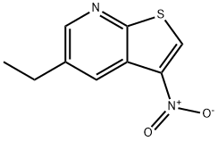 5-Ethyl-3-nitrothieno[2,3-b]pyridine 结构式