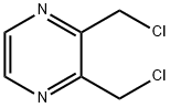 2,3 - 双(氯甲基) - 吡嗪 结构式