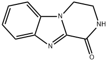 Pyrazino[1,2-a]benzimidazol-1(2H)-one, 3,4-dihydro- (9CI) 结构式