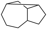 Tricyclo[5.3.0.03,10]decane 结构式