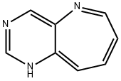 1H-Pyrimido[5,4-b]azepine (9CI) 结构式