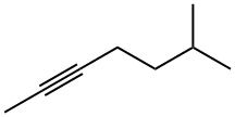 6-甲基-2-庚炔 结构式