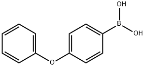 4-苯氧基苯基硼酸 结构式