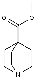 4-奎宁环甲酸甲酯 结构式