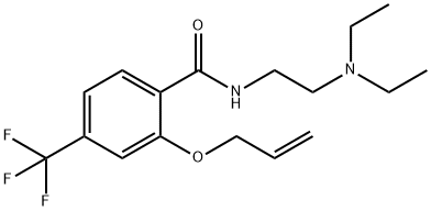 氟拉胺 结构式