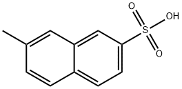 7-Methylnaphthalene-2-sulfonic acid sodium salt 结构式