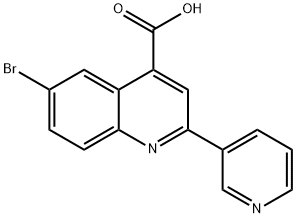 6-BROMO-2-PYRIDIN-3-YL-QUINOLINE-4-CARBOXYLIC ACID