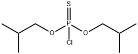 O,O-Diisobutylphosphorochloridothioate 结构式