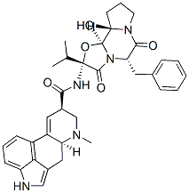 麦角异克碱 结构式