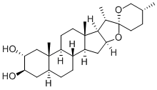 支脱皂苷元 结构式