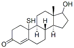 17-hydroxy-10-mercaptoestr-4-en-3-one 结构式