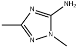 2,5-二甲基-1,2-二氢-3H-1,2,4-三唑-3-亚胺 结构式