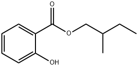 2-methylbutyl salicylate 结构式