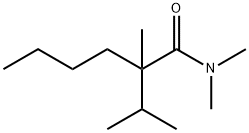 2-isopropyl-N,N,2-trimethylhexanamide 结构式