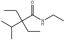 N,2,2-triethyl-3-methylbutyramide 结构式