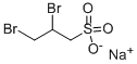 2,3-二溴丙磺酸钠 结构式