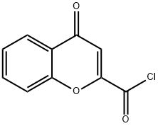 4-氧亚基-4H-色烯-2-羰基氯化 结构式