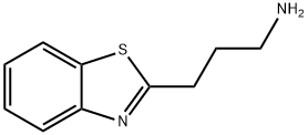 3-(苯并[D]噻唑-2-基)丙-1-胺 结构式