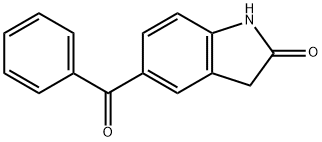 5-BENZOYLINDOLIN-2-ONE 结构式