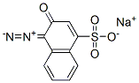 4-重氮基-3,4-二氢-3-氧代萘-1-磺酸钠	 结构式