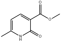 METHYL 2-HYDROXY-6-METHYLPYRIDINE-3-CARBOXYLATE 结构式