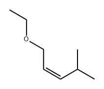 (Z)-1-Ethoxy-4-methyl-2-pentene 结构式