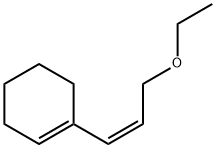 1-[(Z)-3-Ethoxy-1-propenyl]-1-cyclohexene 结构式