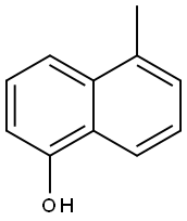 5-甲基萘-1-酚 结构式