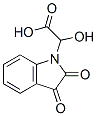 1H-Indole-1-acetic acid, 2,3-dihydro-alpha-hydroxy-2,3-dioxo- (9CI) 结构式