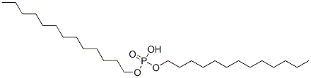 1-十三烷醇磷酸氢酯 结构式