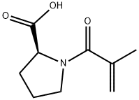 N-Methacryloyl-L-proline 结构式