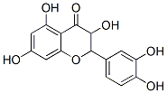 2-(3,4-Dihydroxyphenyl)-3,5,7-trihydroxy-2H-1-benzopyran-4(3H)-one 结构式