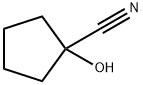 1-羟基环戊烷甲腈 结构式