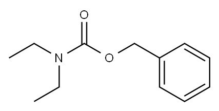 N,N-Diethylcarbamic acid benzyl ester 结构式