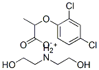 bis(2-hydroxyethyl)ammonium 2-(2,4-dichlorophenoxy)propionate  结构式