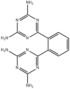 6,6'-(2,1-Phenylene)bis(1,3,5-triazine-2,4-diamine) 结构式