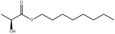 octyl (S)-lactate 结构式