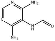 4,6-二氨基-5-甲酰胺基嘧啶 结构式