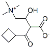 cyclobutanecarbonylcarnitine 结构式