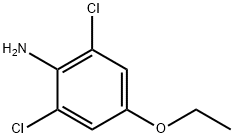 2,6-dichloro-4-ethoxy-aniline 结构式