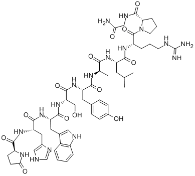 (D-ALA6)-LHRH 结构式